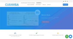 Desktop Screenshot of cubavisa.net